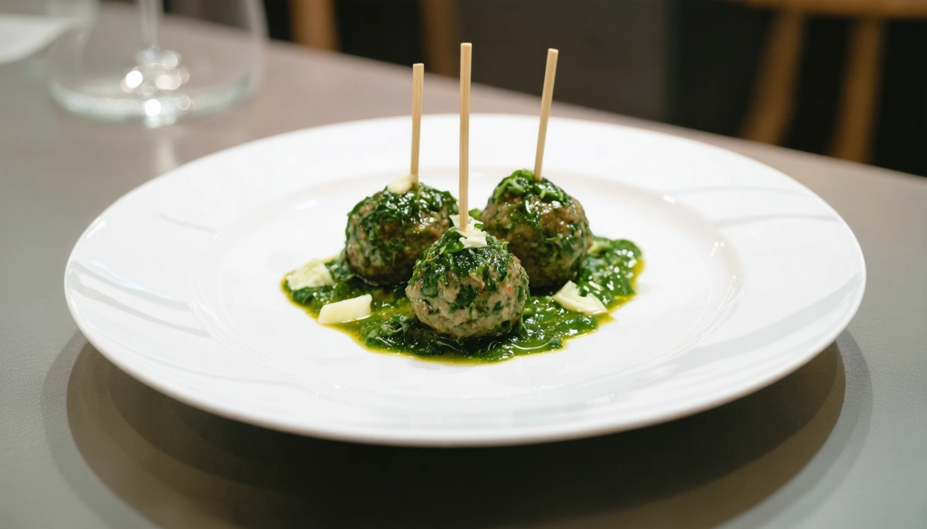 polpette di spinaci